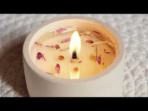 candle holder stone video
